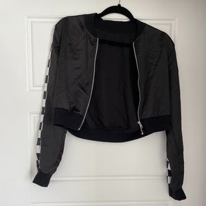 Thin Skater Zip Up Jacket